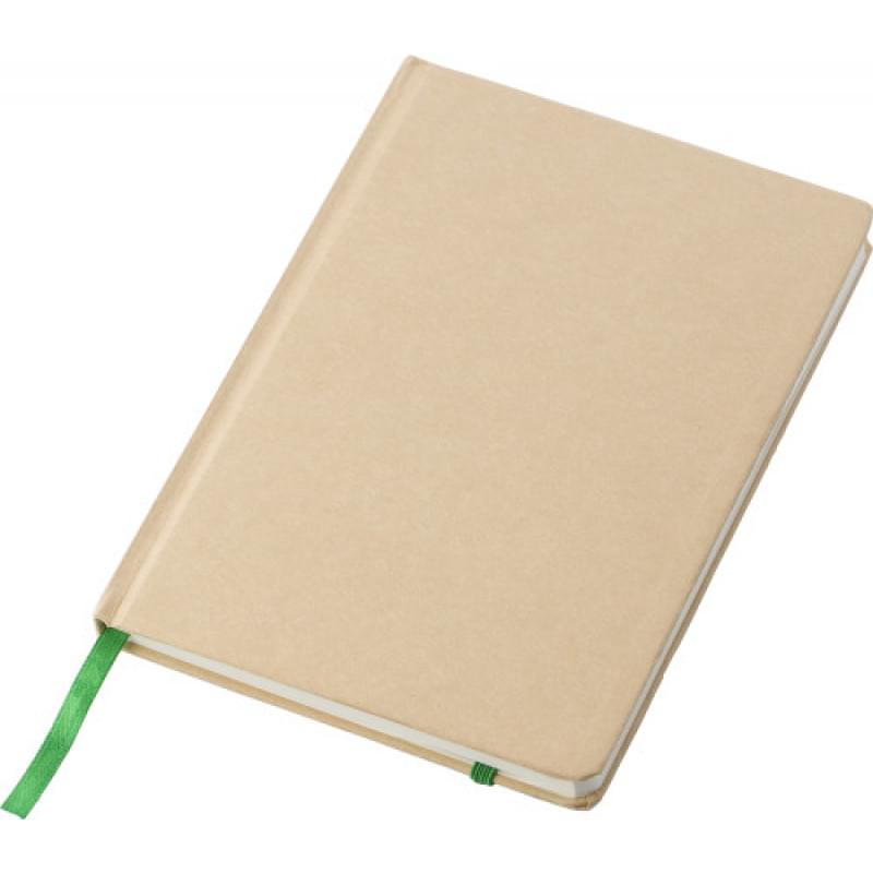 Gerecycled papier notitieboek (A5) Gianni