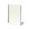 Hantiz notitieboek - A5 - gerecycled karton - 80 vellen - ringband - harde kaft