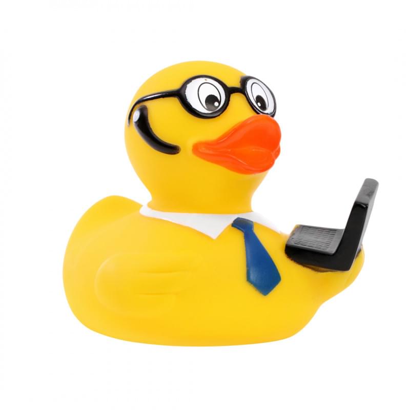 Piepende eendenlaptop