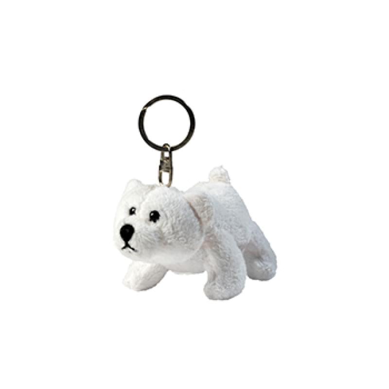 Pluche polar beer freddy met sleutelhanger