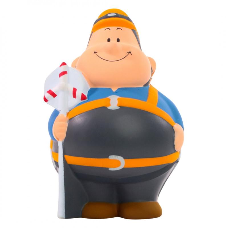Bert® anti stress figuur - service monteur - 10 cm