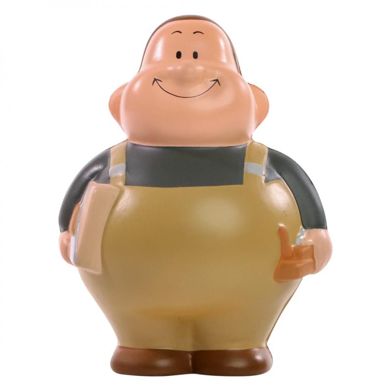 Bert® anti stress figuur - timmerman - 10 cm