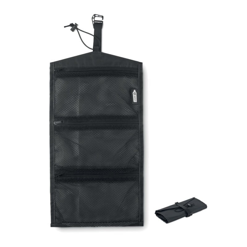 Traveli organizer voor kabels - gerecycled kunststof - oprolbaar