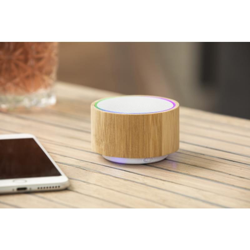 Bamboe draadloze speaker