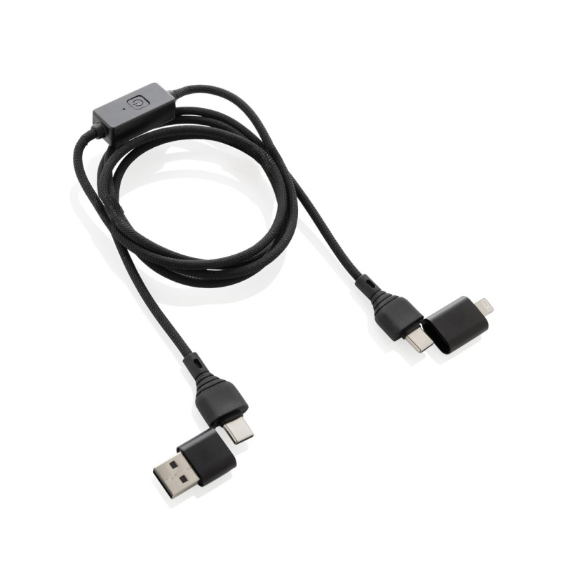 Datalock hackbeschermingskabel - 60W - gerecycled kunststof - carplay