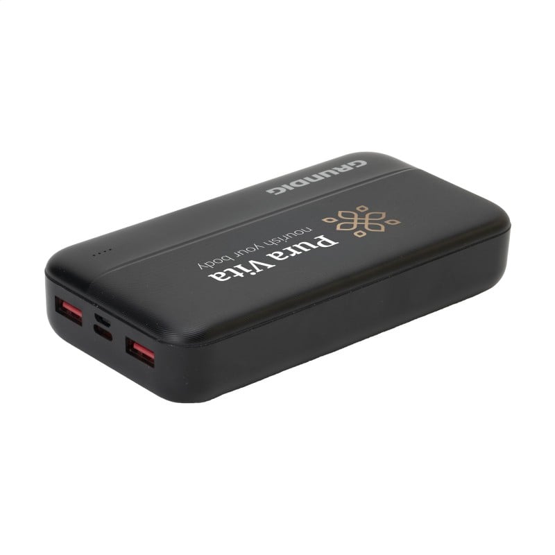 Grundig Powerbank - 20.000mAh - ABS