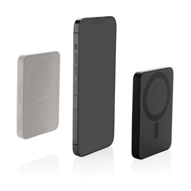 Magnetix powerbank - 5.000mAh - RCS plastic - magnetisch