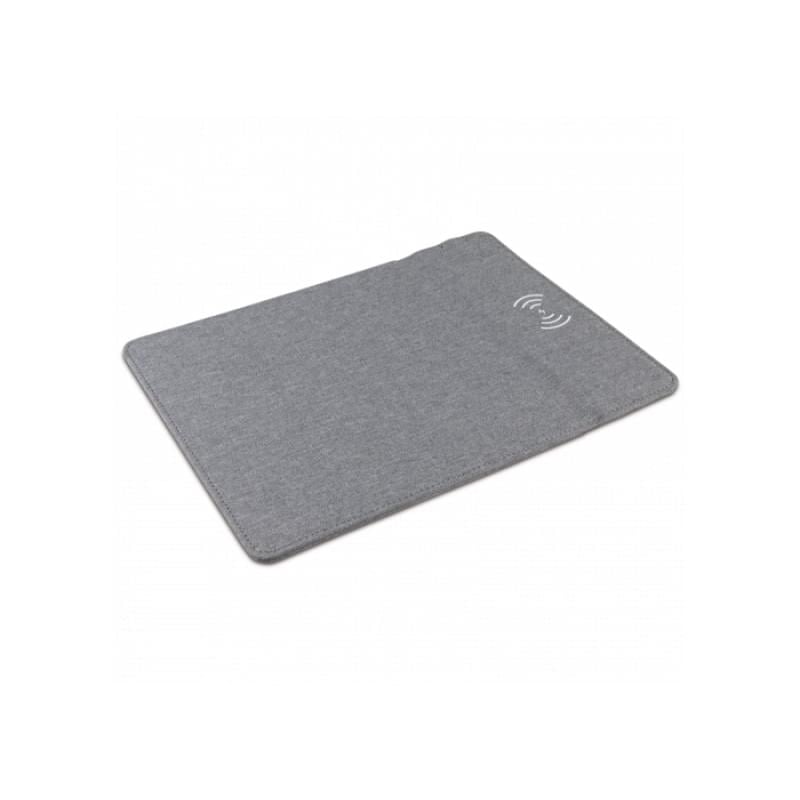 Muismat - 5W - polyester - met draadloos oplaadstation