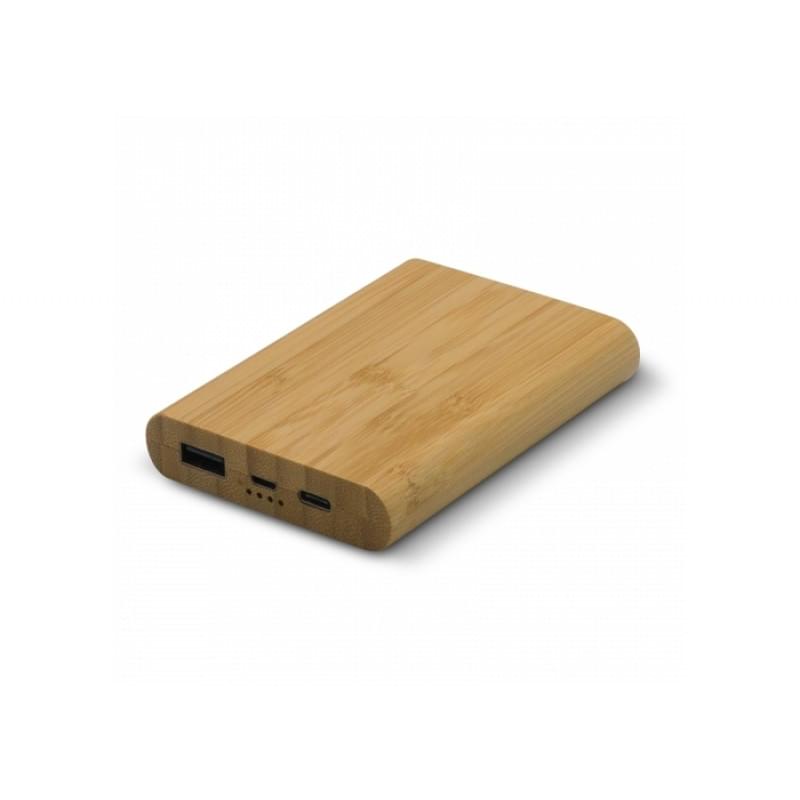 Powerbank - 5.000mAh - bamboe