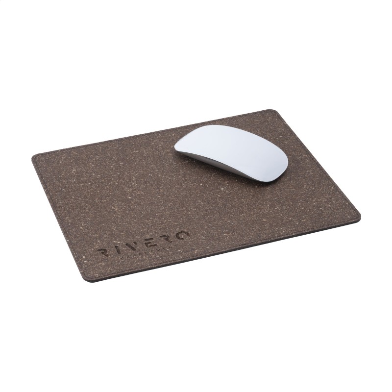 Muismat van gerecycled leer