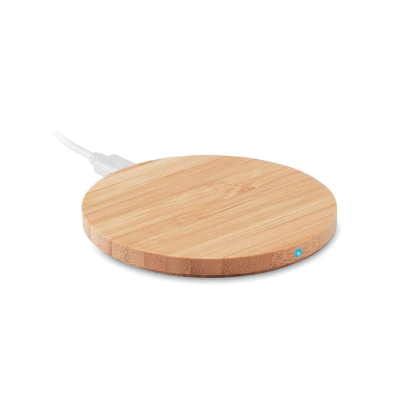 Rundo oplader - 5W - bamboe - draadloos