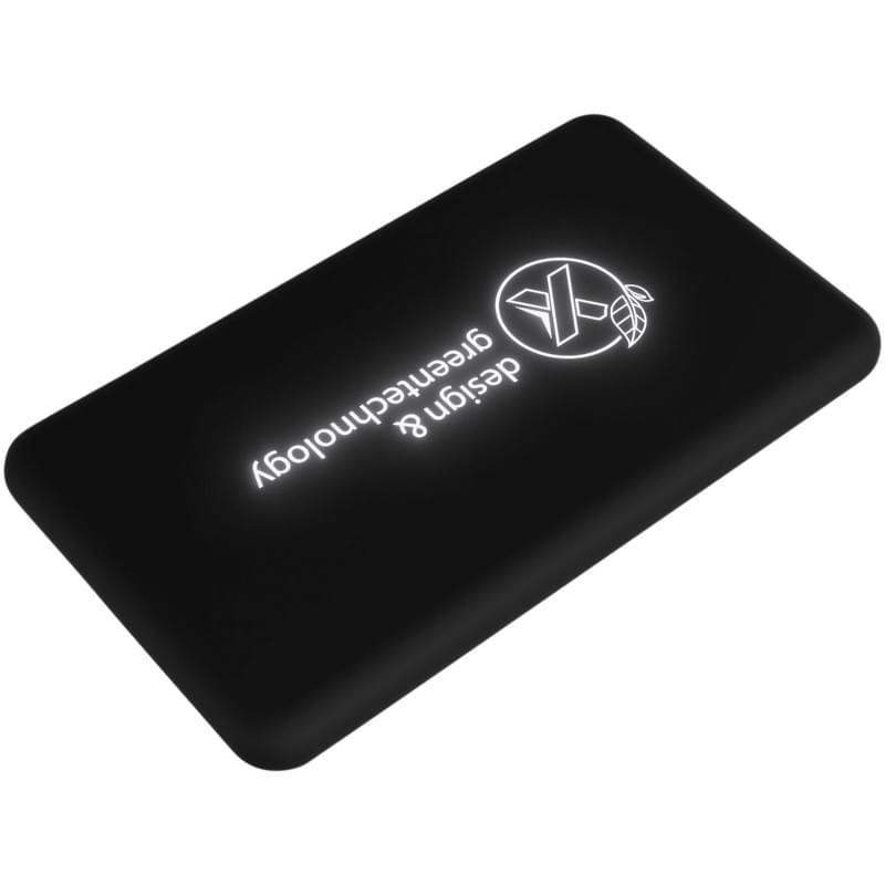 SCX.design P29 5000 mAh powerbank solar met oplichtend logo