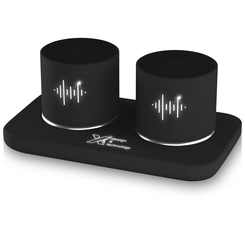 SCX.design S40 speaker stereo 2x3W met oplichtend logo