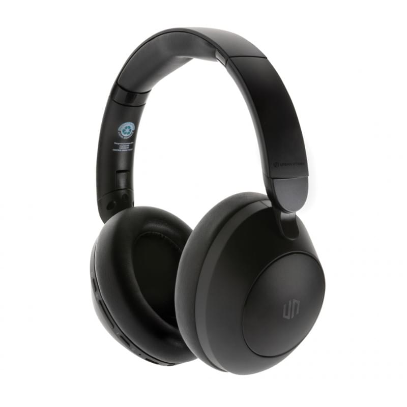 Urban Vitamin Cupertino hoofdtelefoon - gerecycled kunststof - bluetooth - over-ear - noice cancelling