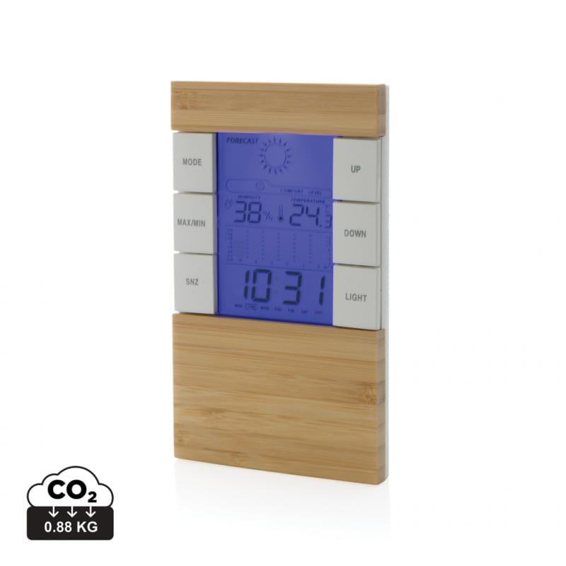 Utah RCS rplastic en FSC® bamboe weerstation