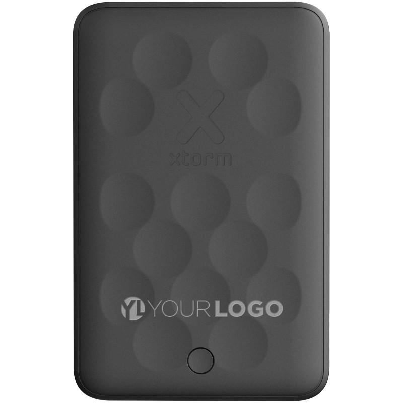 Xtorm draadloze powerbank - 5000 mAh - gerecycled ABS