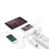 Reisstekker met 4 USB poorten