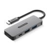 Sitecom USB-C naar 2x USB-A + 2x USB-C Hub