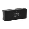 Tecco GRS USB Hub - gerecycled aluminium - USB-C en A