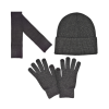 Winterset - nylon en acryl - sjaal, muts en touchscreen handschoenen