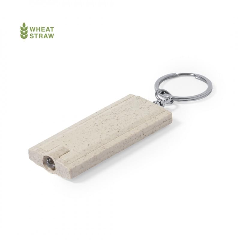Tasex sleutelhanger - tarwestro en ABS - 6 cm - met LED lampje