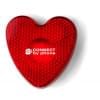 Plastic veiligheids lampje, model 'hart'.