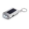 Ringal sleutelhanger - ABS - 6.5 cm - 2 LED lampjes op zonne energie
