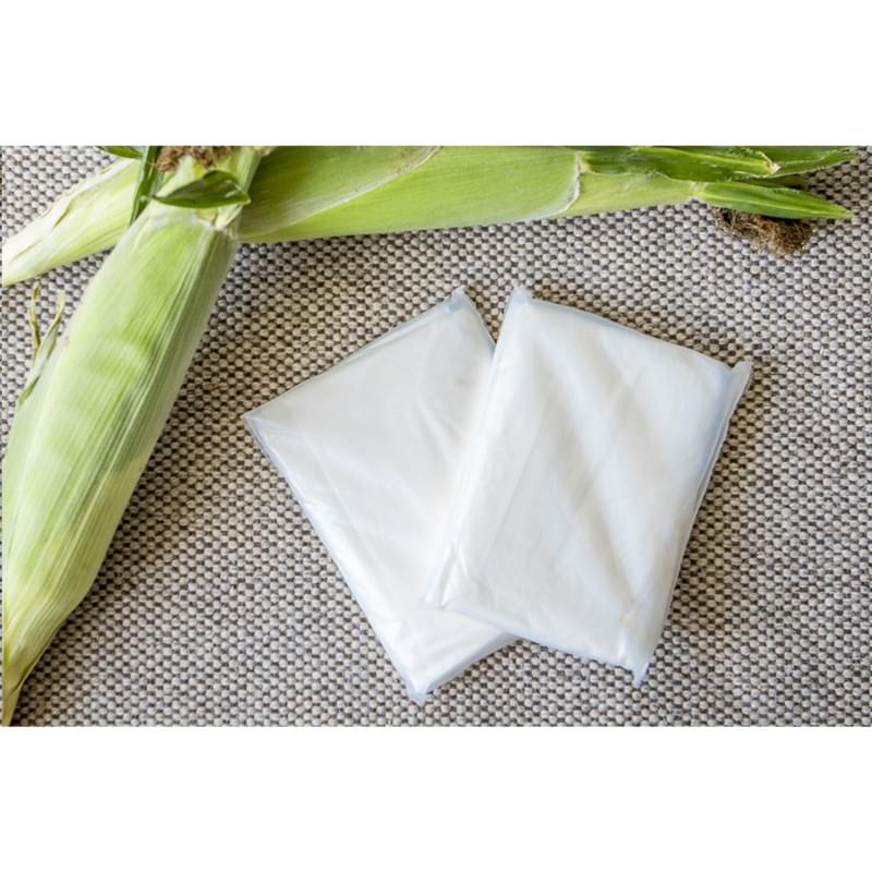 Corn regenponcho - 125x100 cm - organisch materiaal