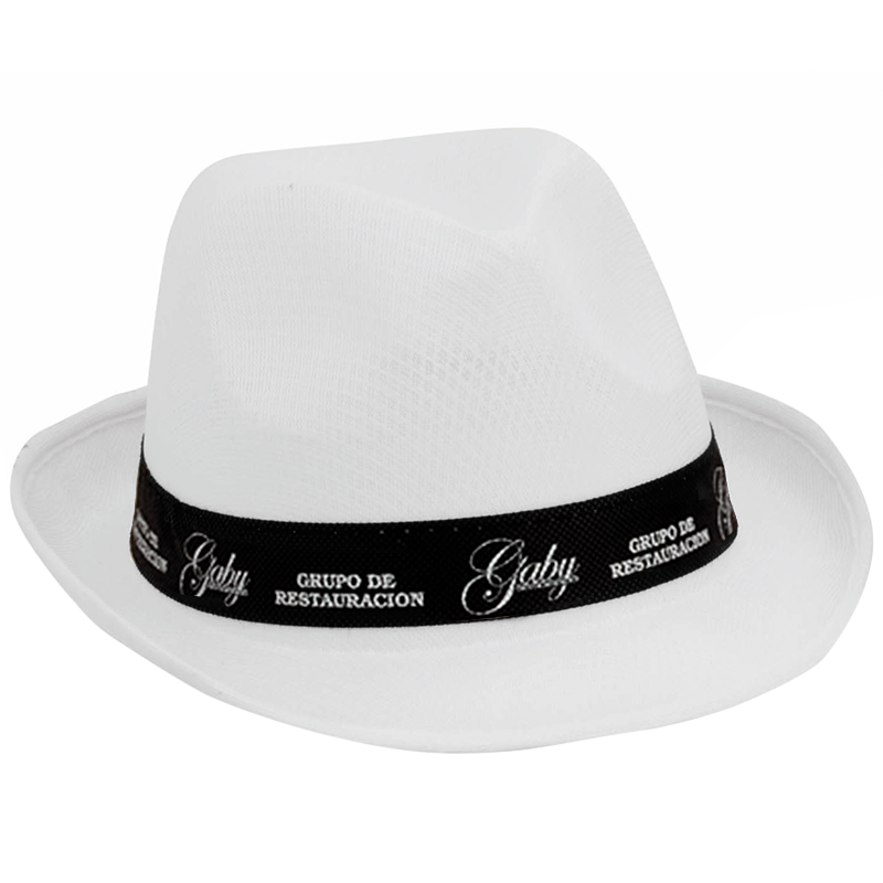 Braz hoed - polyester - met binnenband
