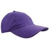Brushed promo cap - katoen - 5 panelen - klittenbandsluiting