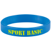 Polsbandje - siliconen - 20.2 cm - gravering