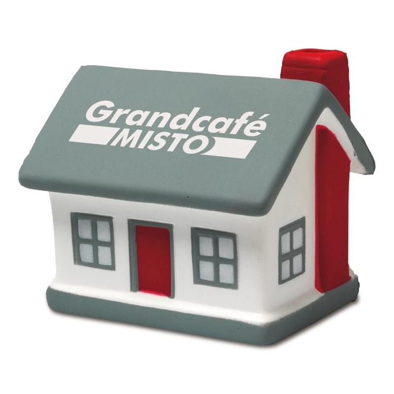 anti-stress bal - huis - 7,7 cm - PU