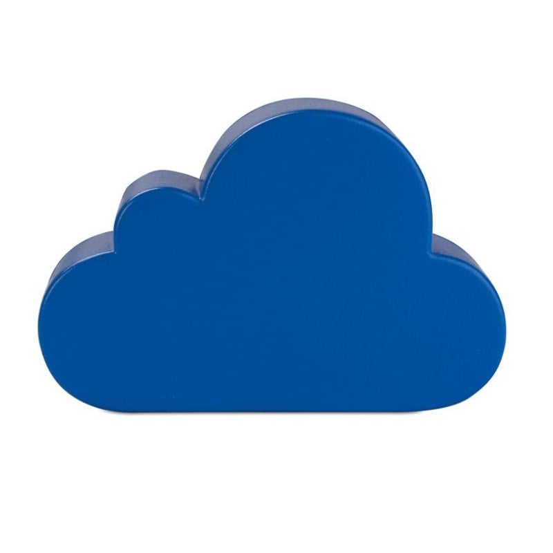 anti-stress bal - wolk - 8 cm - PU