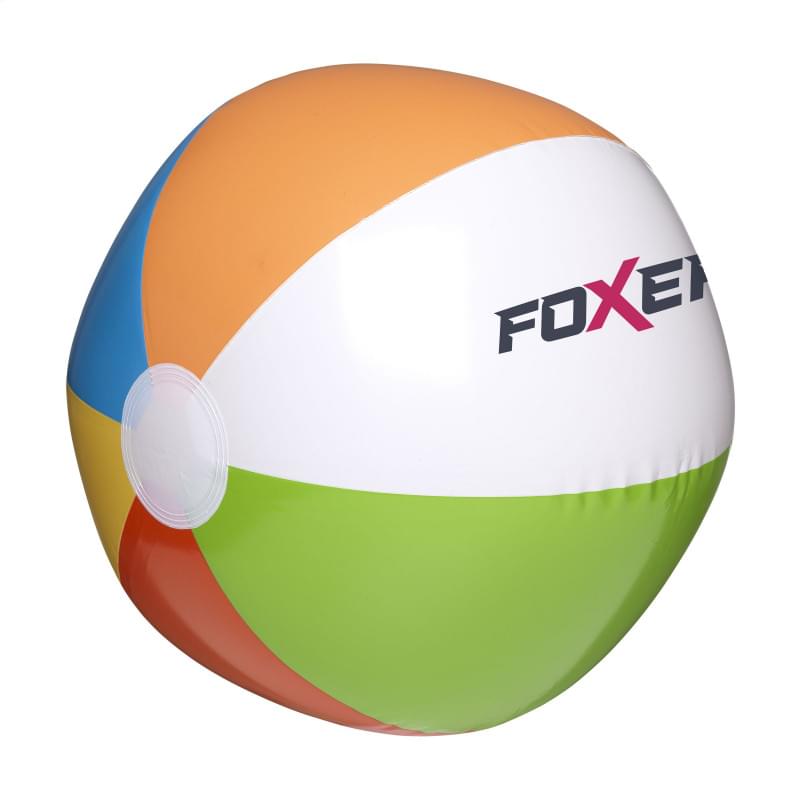 Beachball - Ø 30 cm - kunststof - opblaasbaar