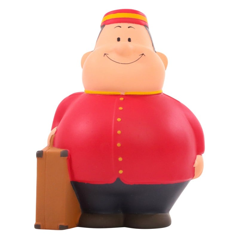 Bert® anti stress figuur - portier - 10 cm