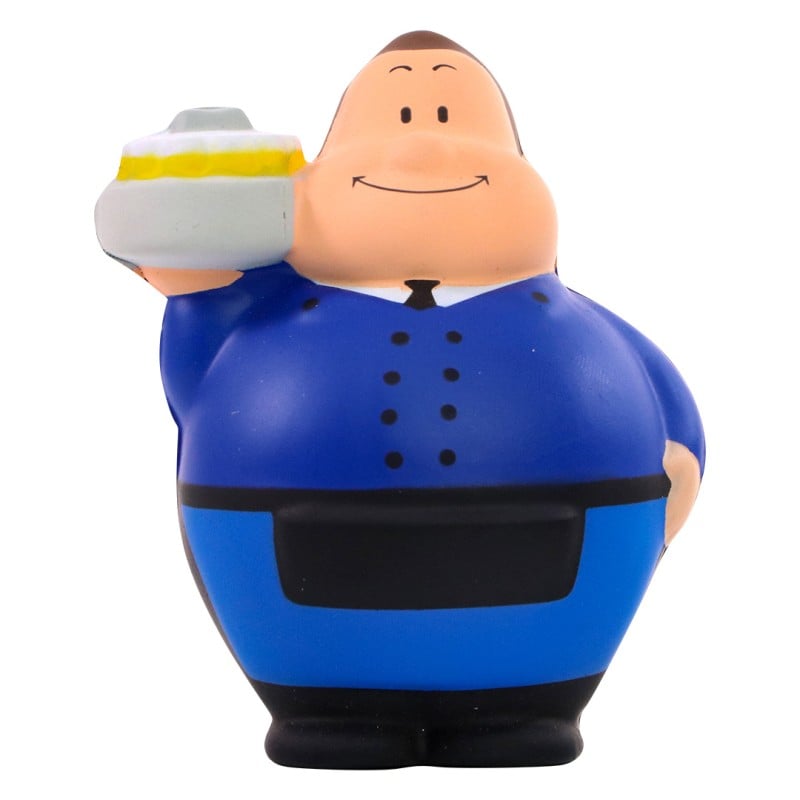 Bert® anti stress figuur - kelner - 10 cm