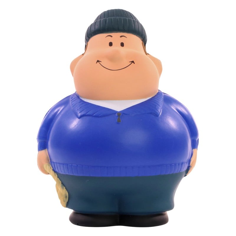 Bert® anti stress figuur - schipper - 10 cm