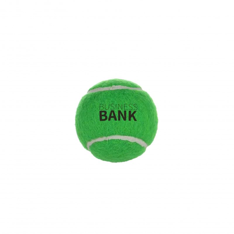 Tennisbal gekleurd