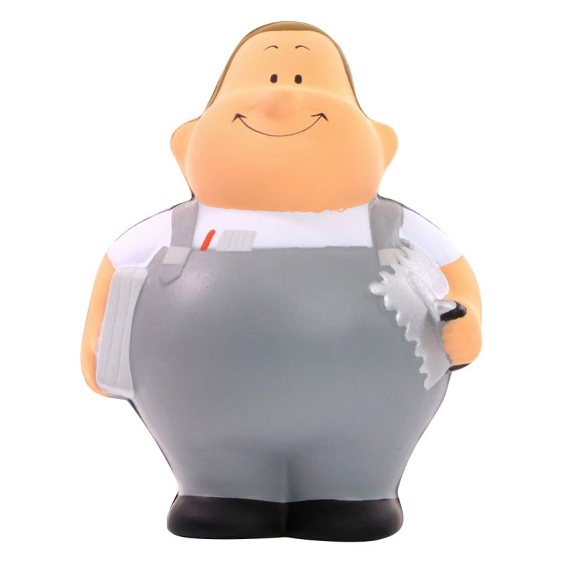 Bert® anti stress figuur - stucadoor - 10 cm