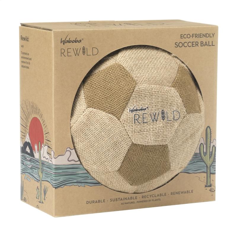 Waboba voetbal - jute en rubber 