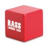 anti-stress bal - kubus - 4,5 cm - PU
