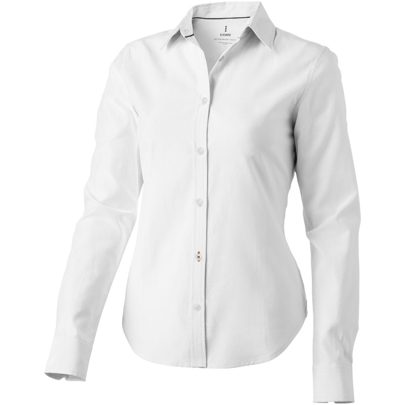 Elevate Vaillant Oxford blouse - dames - katoen - 142 g/m² - lange mouwen