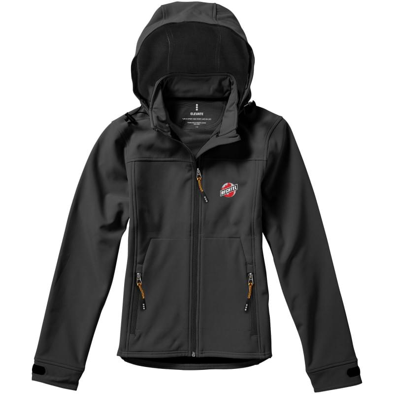 Elevate Langley softshell jas - dames - polyester - 300 g/m2 - waterafstotend
