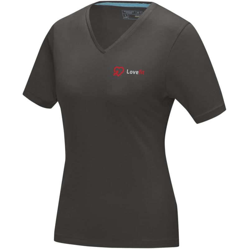 Elevate Kawartha t-shirt - dames - organisch katoen - 200 g/m2 - v-hals