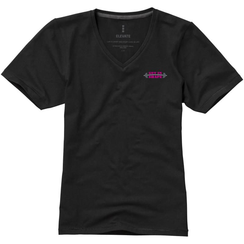 Elevate Kawartha t-shirt - dames - organisch katoen - 200 g/m2 - v-hals