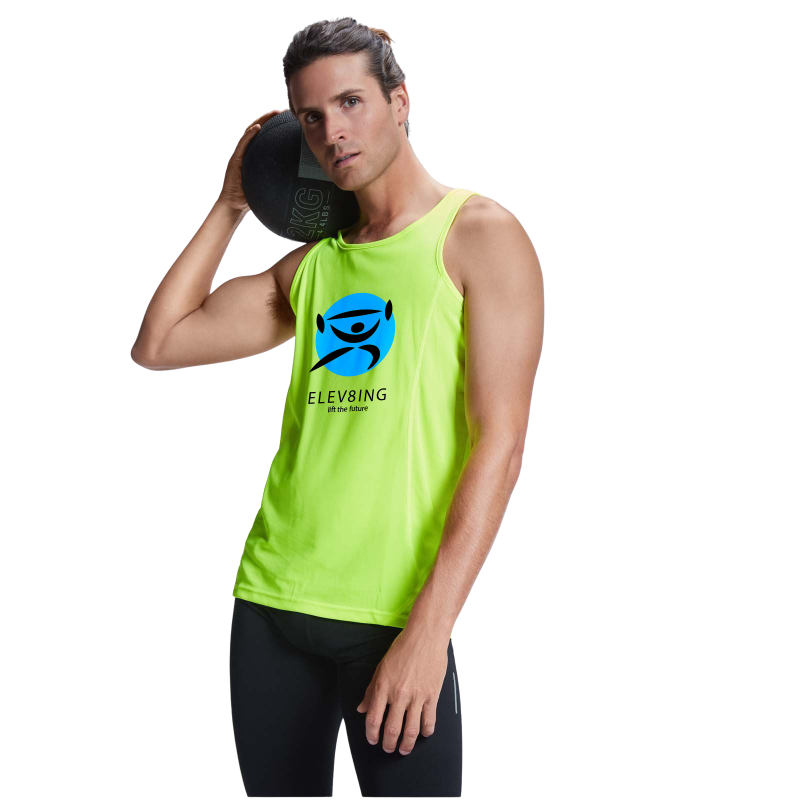 Roly Andre sporthemd - heren - polyester - 140 g/m²