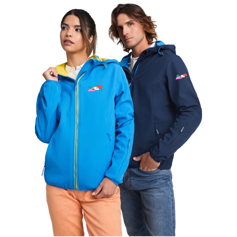 Roly Siberia softshell jack - unisex - polyester - 300 g/m² - waterdicht - winddicht