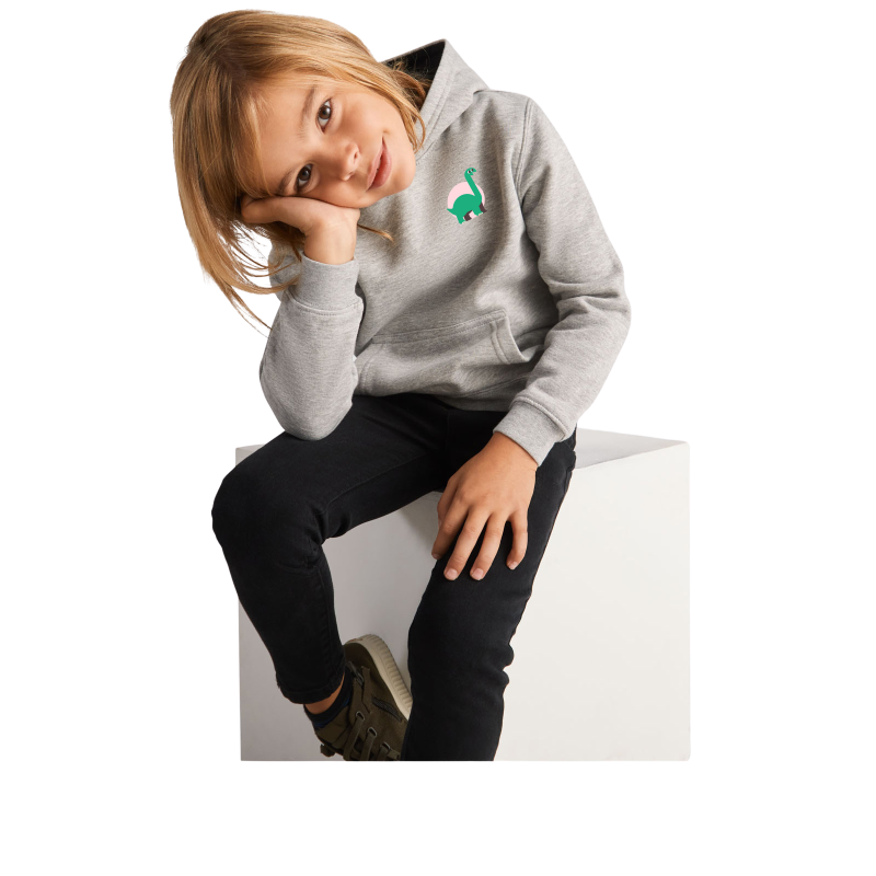 Roly Urban hoodie - kinderen - katoen / polyester - 280 g/m2 - tweekleurig