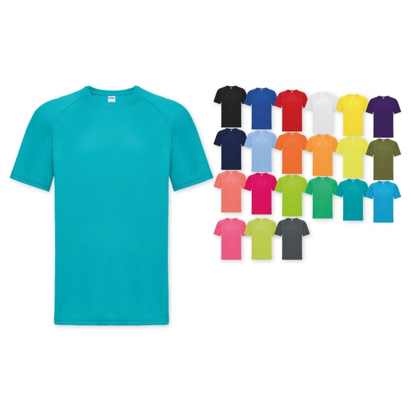 Sportshirt Run Sprintex heren - 100% polyester - 140 gr/m2