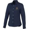 Elevate Vaillant Oxford blouse - dames - katoen - 142 g/m² - lange mouwen